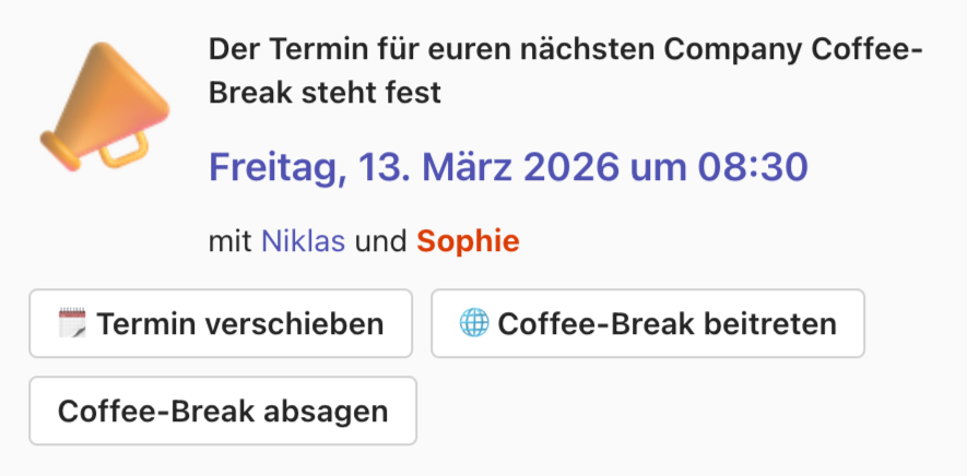 Die smarte Mitarbeitervernetzung direkt in Microsoft Teams.